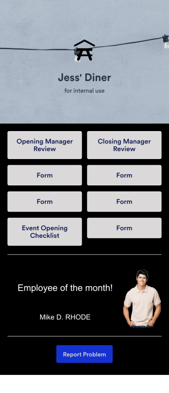 Restaurant Management App Template