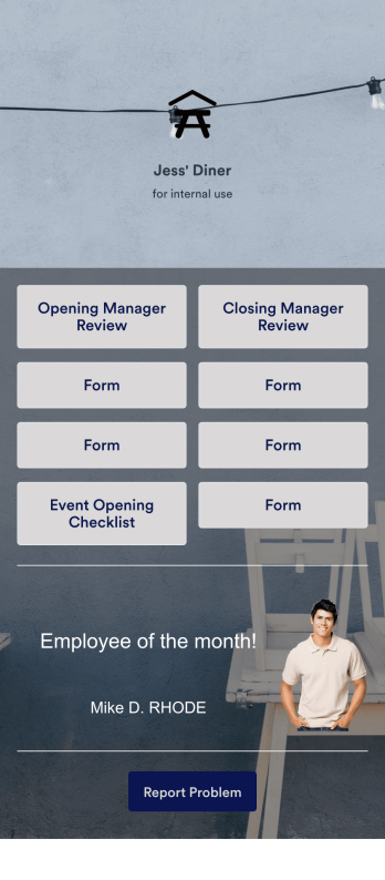 Restaurant Management App Template