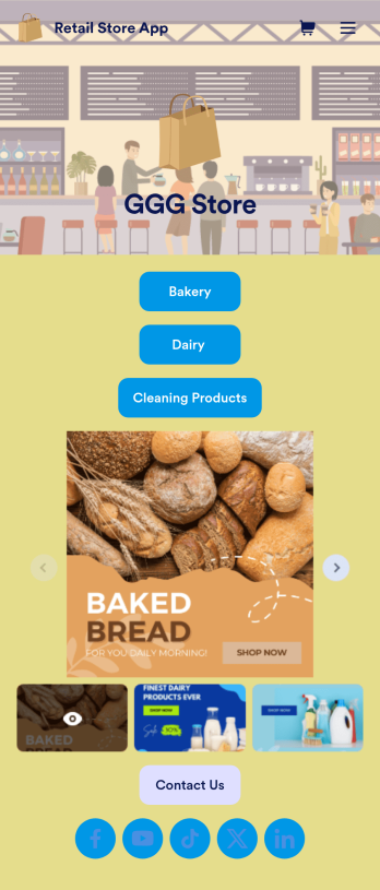 Retail Store App Template
