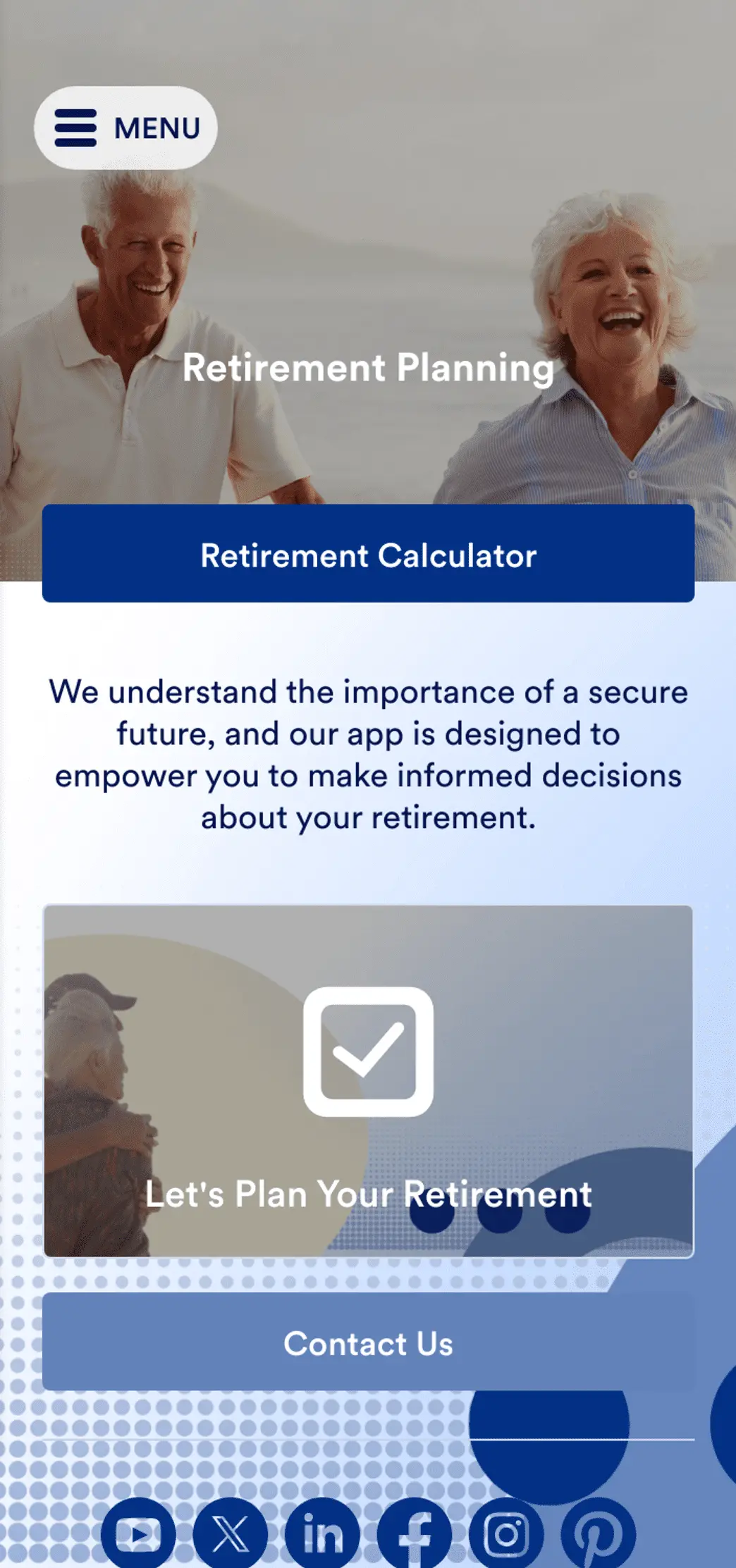 Retirement Planning App