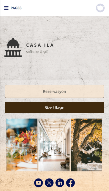 Rezervasyon Uygulaması Template