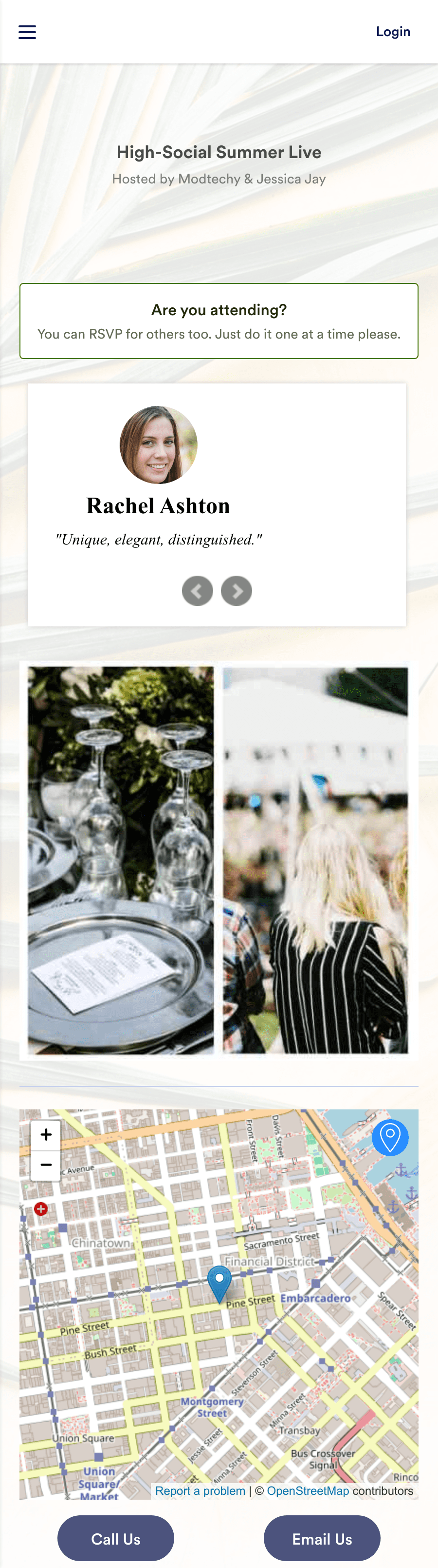 RSVP App Builder Jotform App Templates