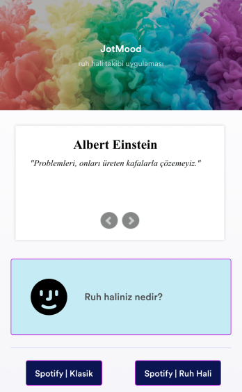 Ruh Hali Takibi Uygulaması Template