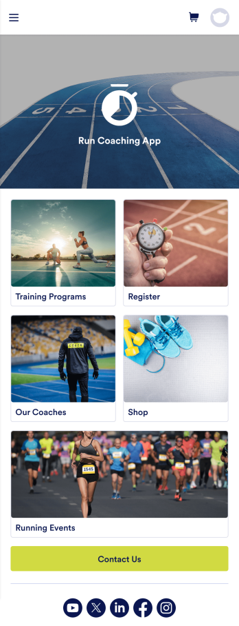 Run Coaching App Template