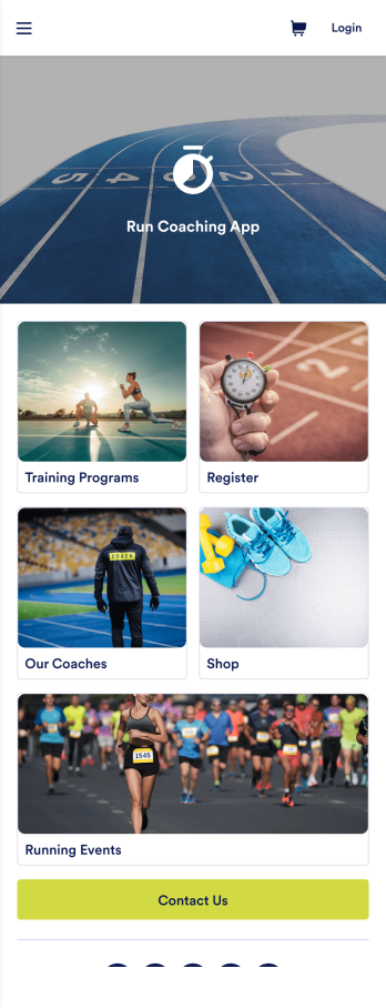 Run Coaching App Template
