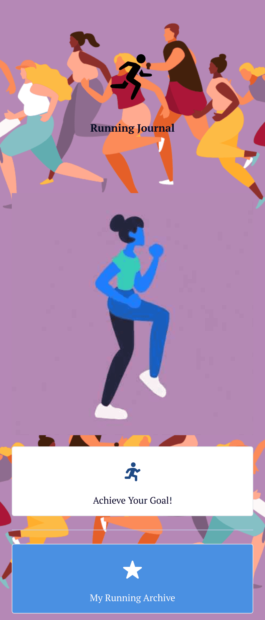 Running Journal App Template Jotform