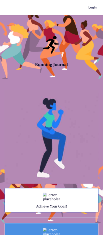 Running Journal App Template