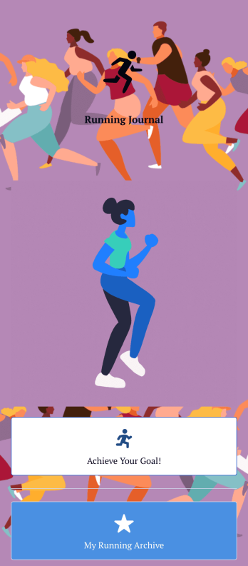 Running Journal App Template