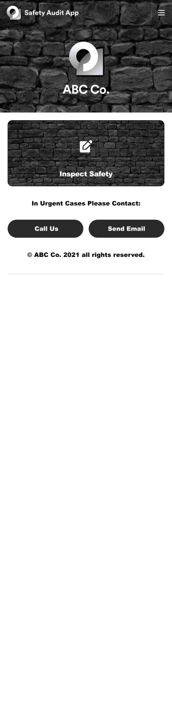 Safety Audit App Template