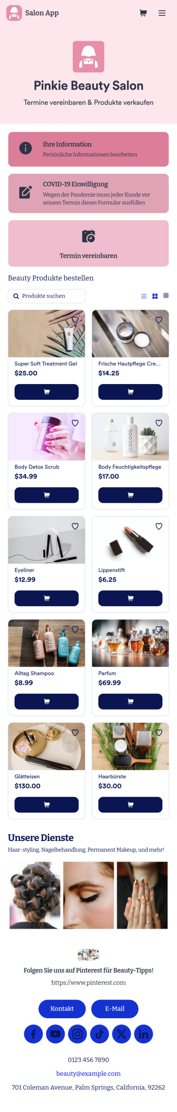 Salon App