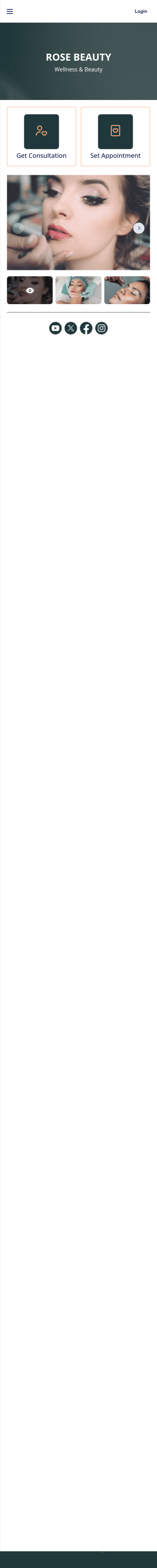 Salon Booking App Template