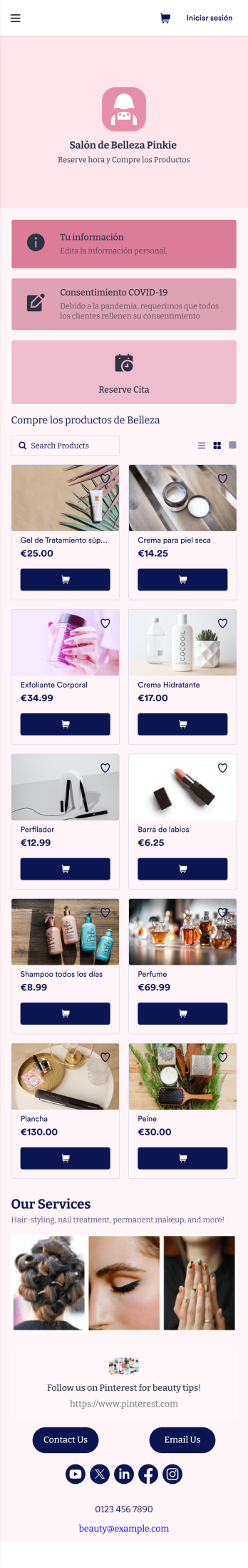 Salón de Belleza App