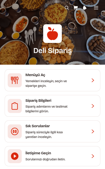 Şarküteri Sipariş Uygulama Șablonu