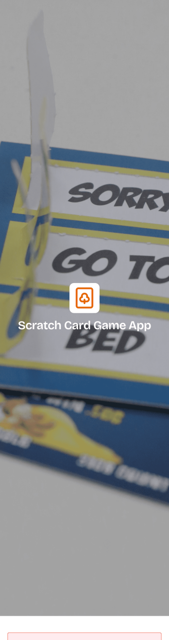 Scratch Card Game App Template