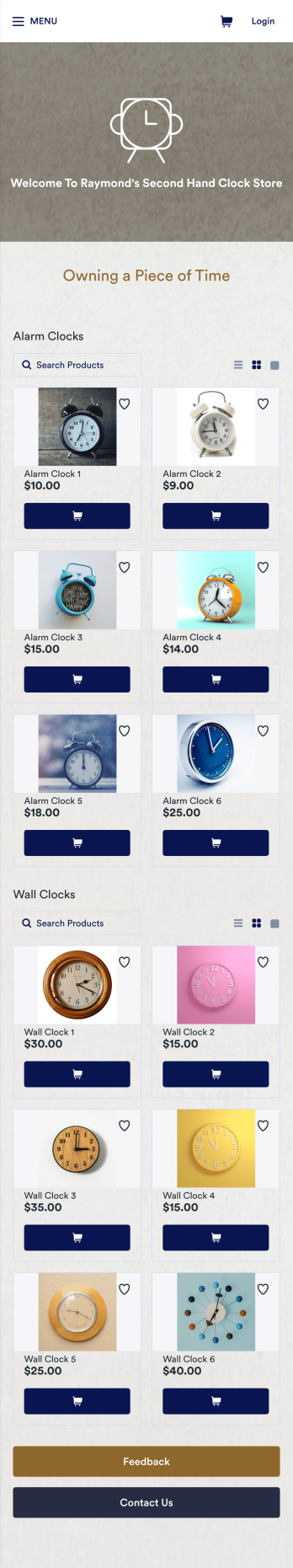 Second Hand Clock App Template