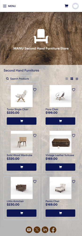Second Hand Furniture App Template