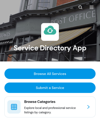 Service Directory App Template