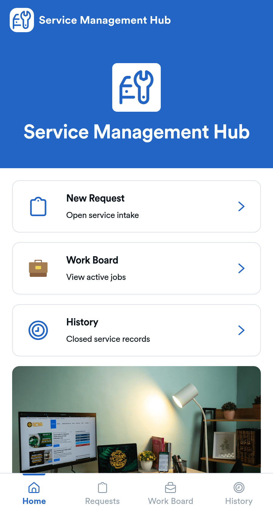 Service Management App Template | Jotform