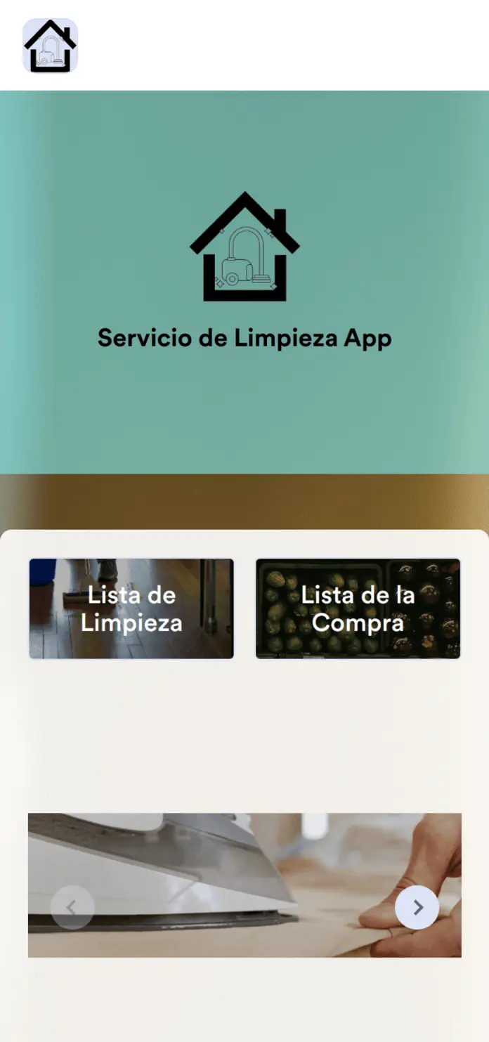 Servicio de Limpieza App