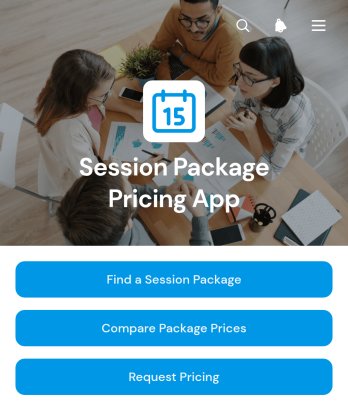 Session Package Pricing App Template