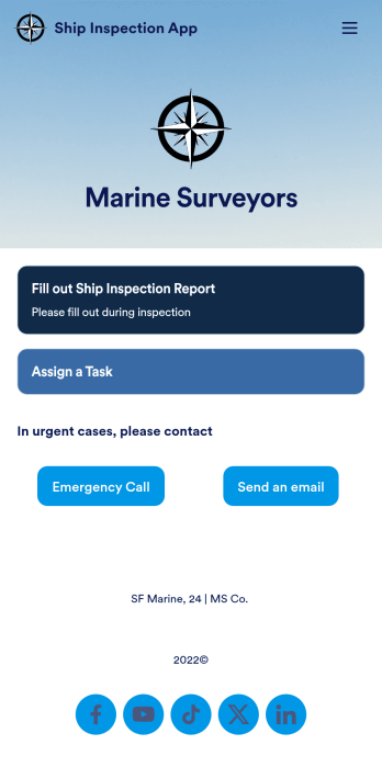 Ship Inspection App Template