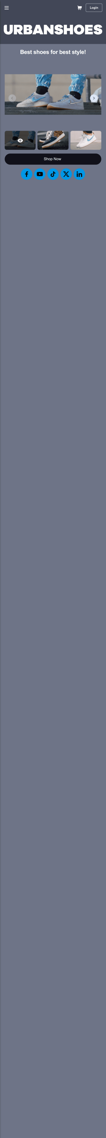 Shoe Selling App Template