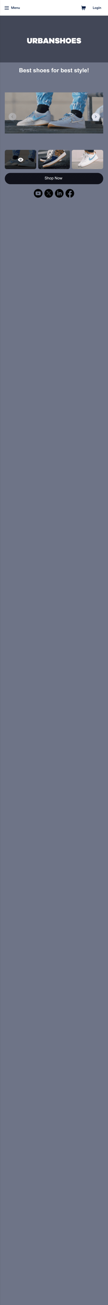 Shoe Selling App Template