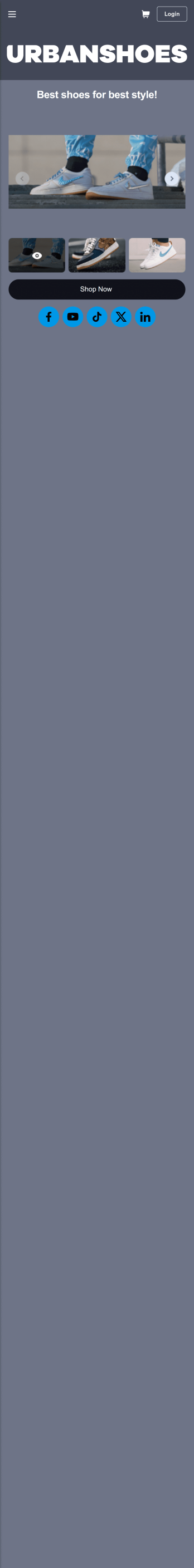 Customizable Shoe Selling App