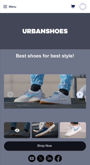 Shoe Selling App Template