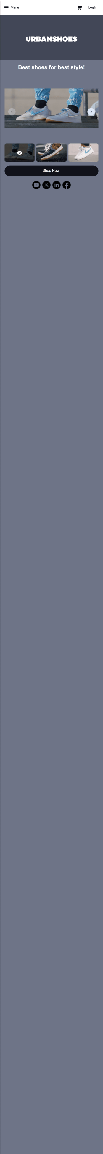 Shoe Selling App Template