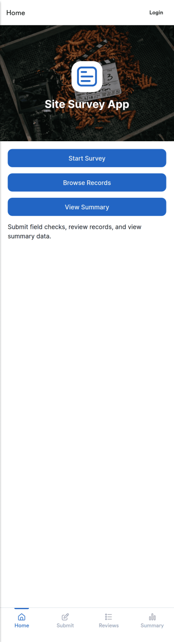 Site Survey App Template
