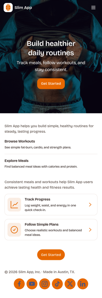Slim App Template
