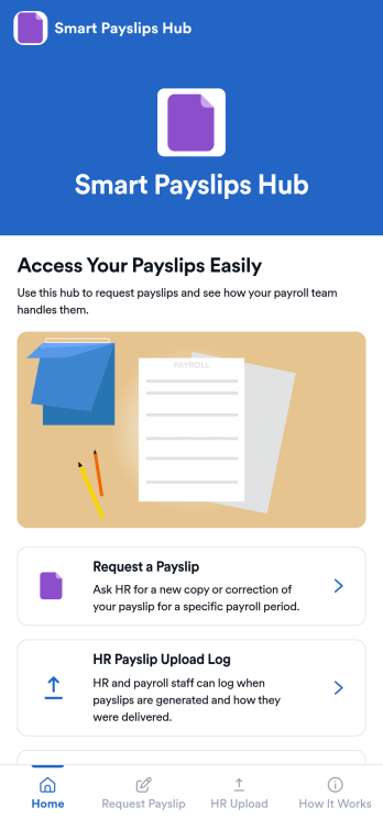 Smart Payslips Hub App Template