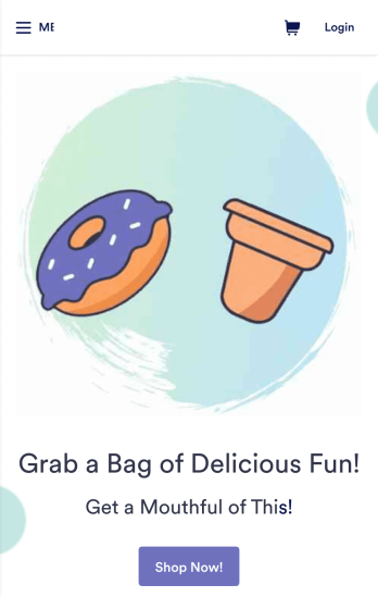 Snack Ordering App Template