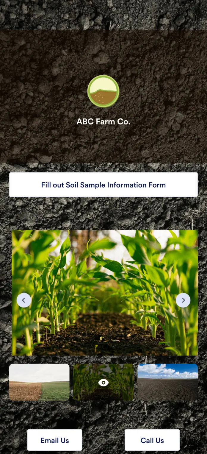 Soil Sampling App