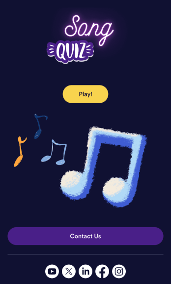 Song Quiz App Template