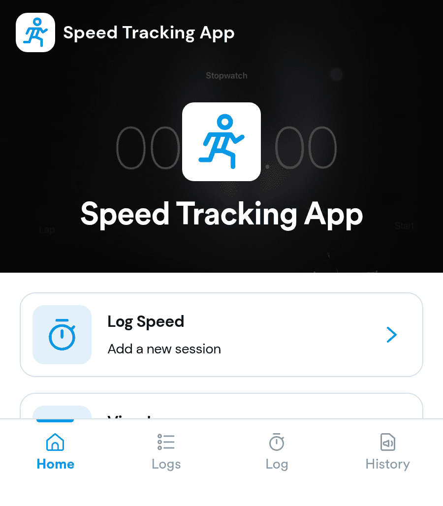 Speed Tracking App Template | Jotform