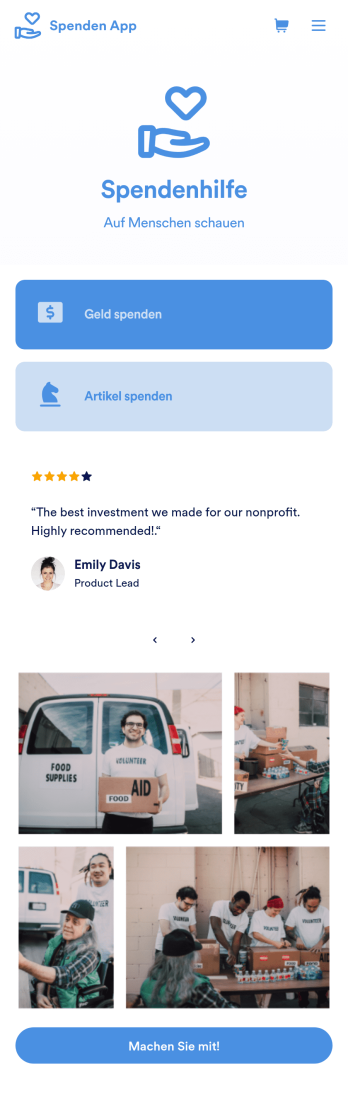 Spenden App