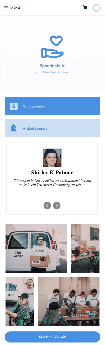 Spenden App Template