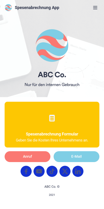 Spesenabrechnung App