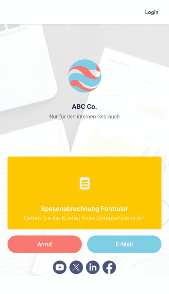 Spesenabrechnung App Template
