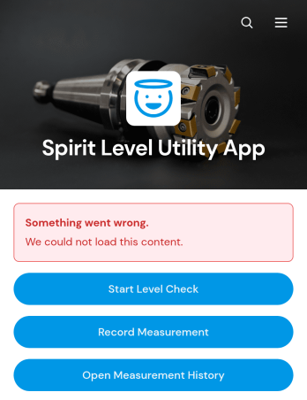 Spirit Level Utility App Template