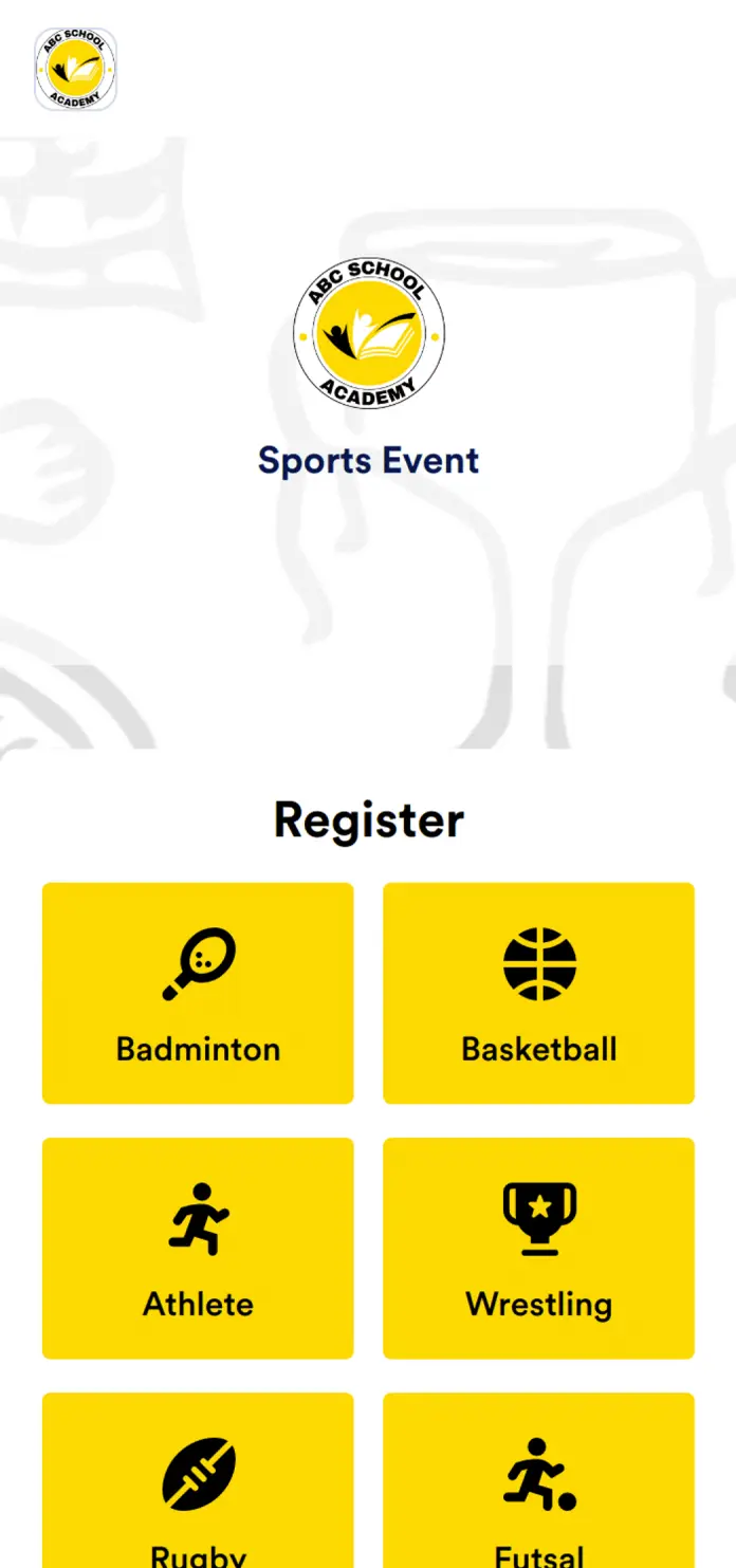 Sports Event App