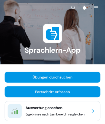 Sprachübungs-App