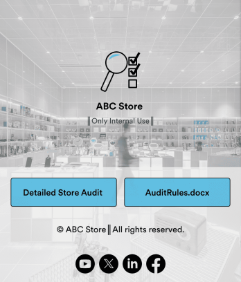 Store Audit App Template
