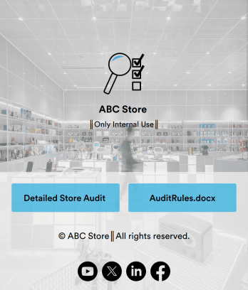 Store Audit App Template