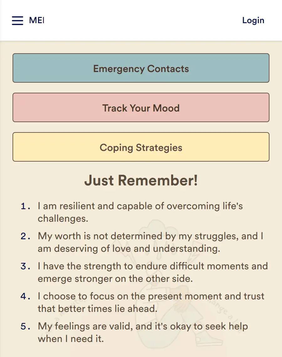 Suicide Safety Plan App Template Jotform