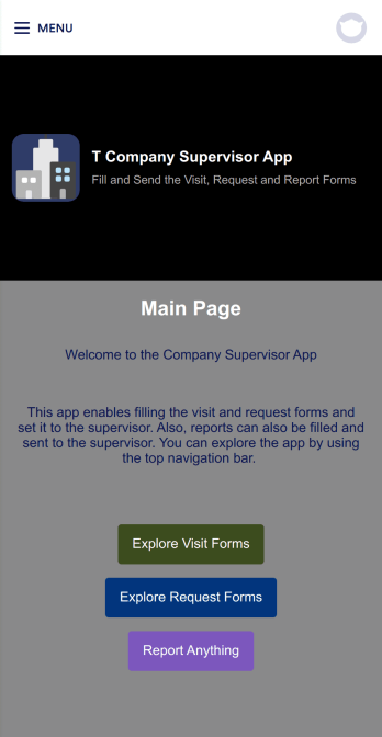 Supervisor App Template