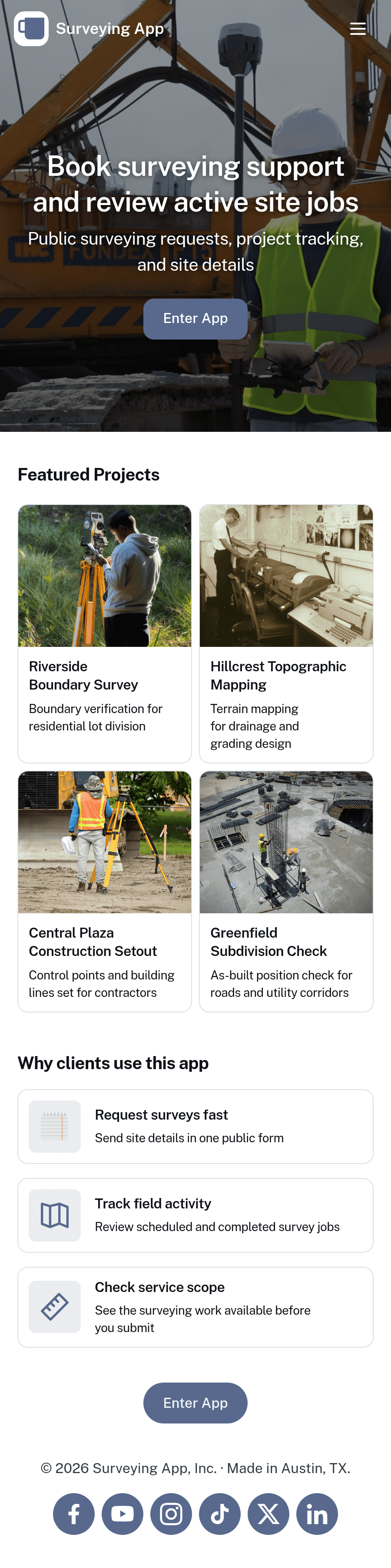 Surveying App Template | Jotform