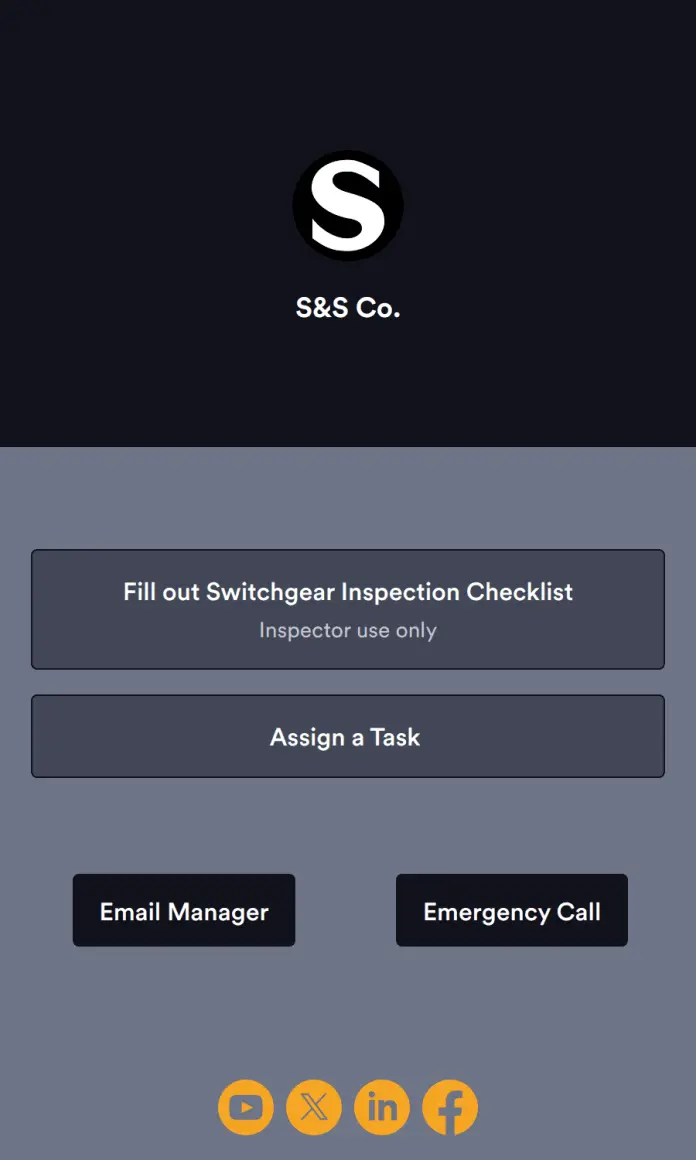 Switchgear Inspection Checklist App Template Jotform 5250